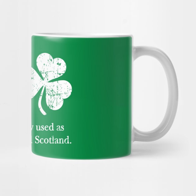 Slainte! Irish toast (white design) by SaltyCult